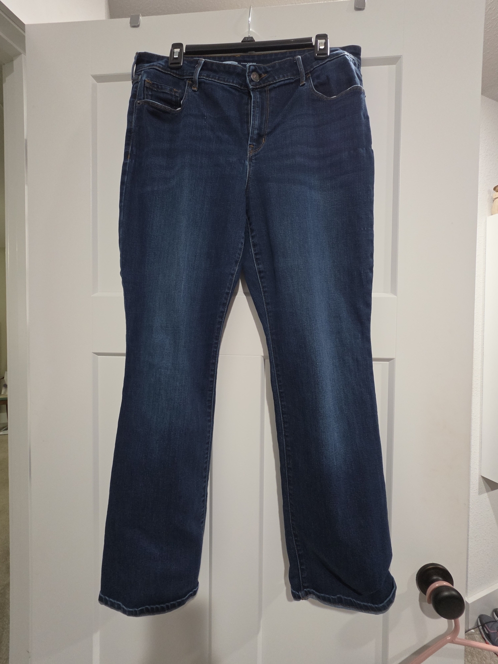 Old Navy Dark Blue Flared Women's Jeans